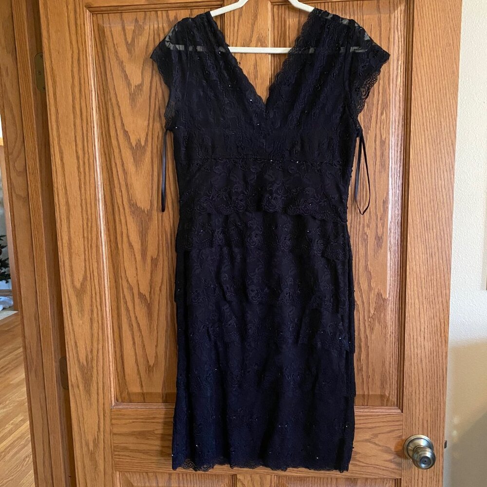 Marina Size 14 Black with sequins